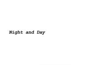 Night and Day 2003 (short story), image 1 – Tanya Ury